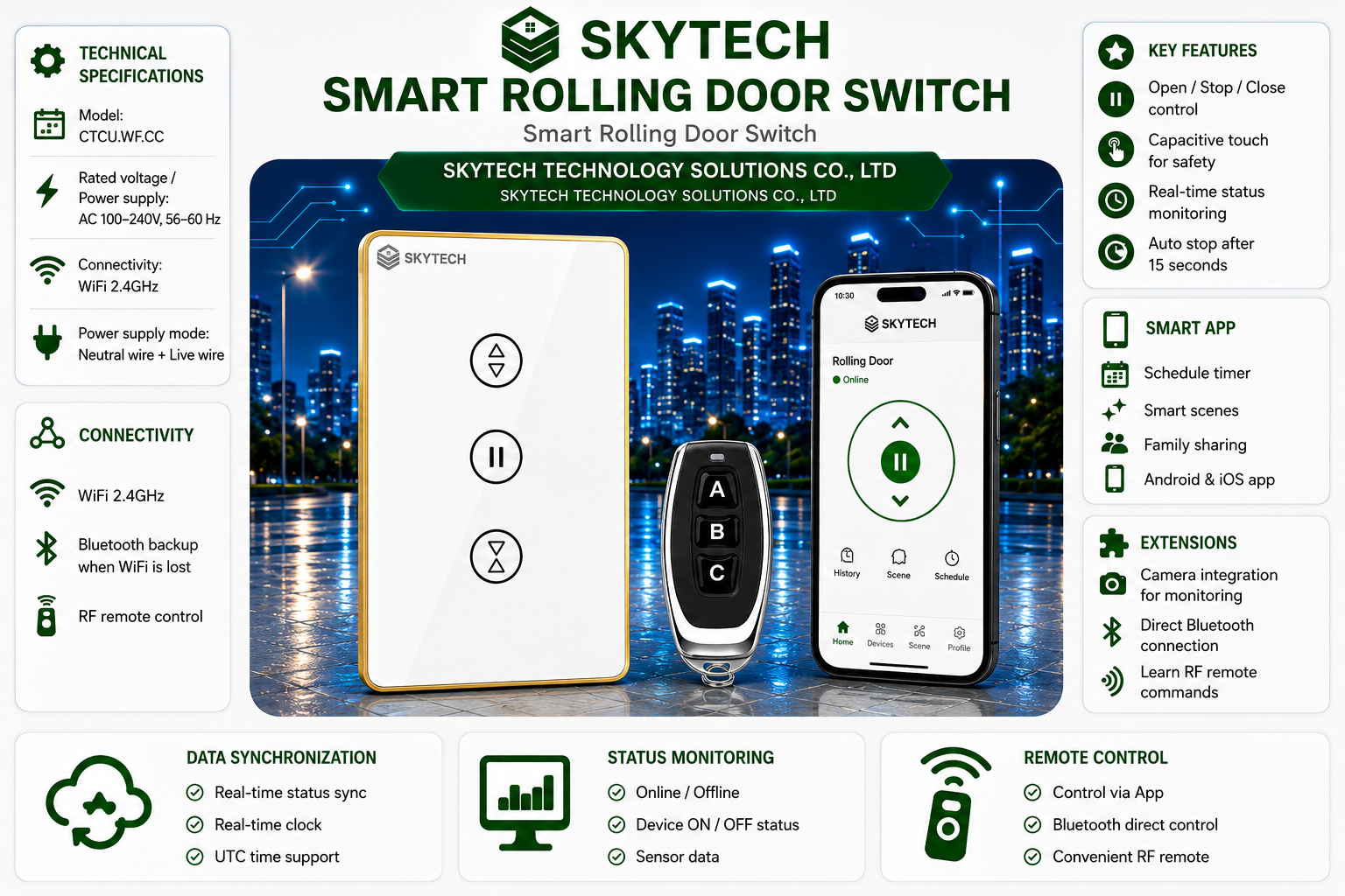Công tắc cửa cuốn